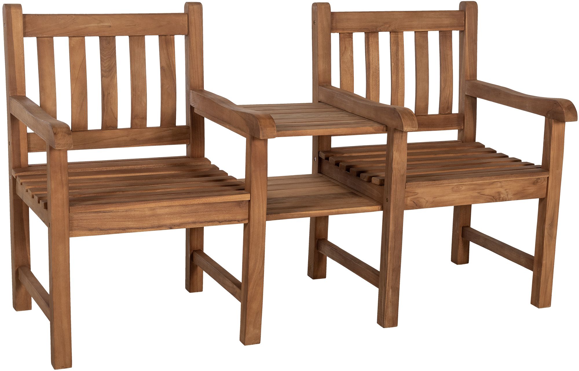 Lavice Lior se stolem - teak