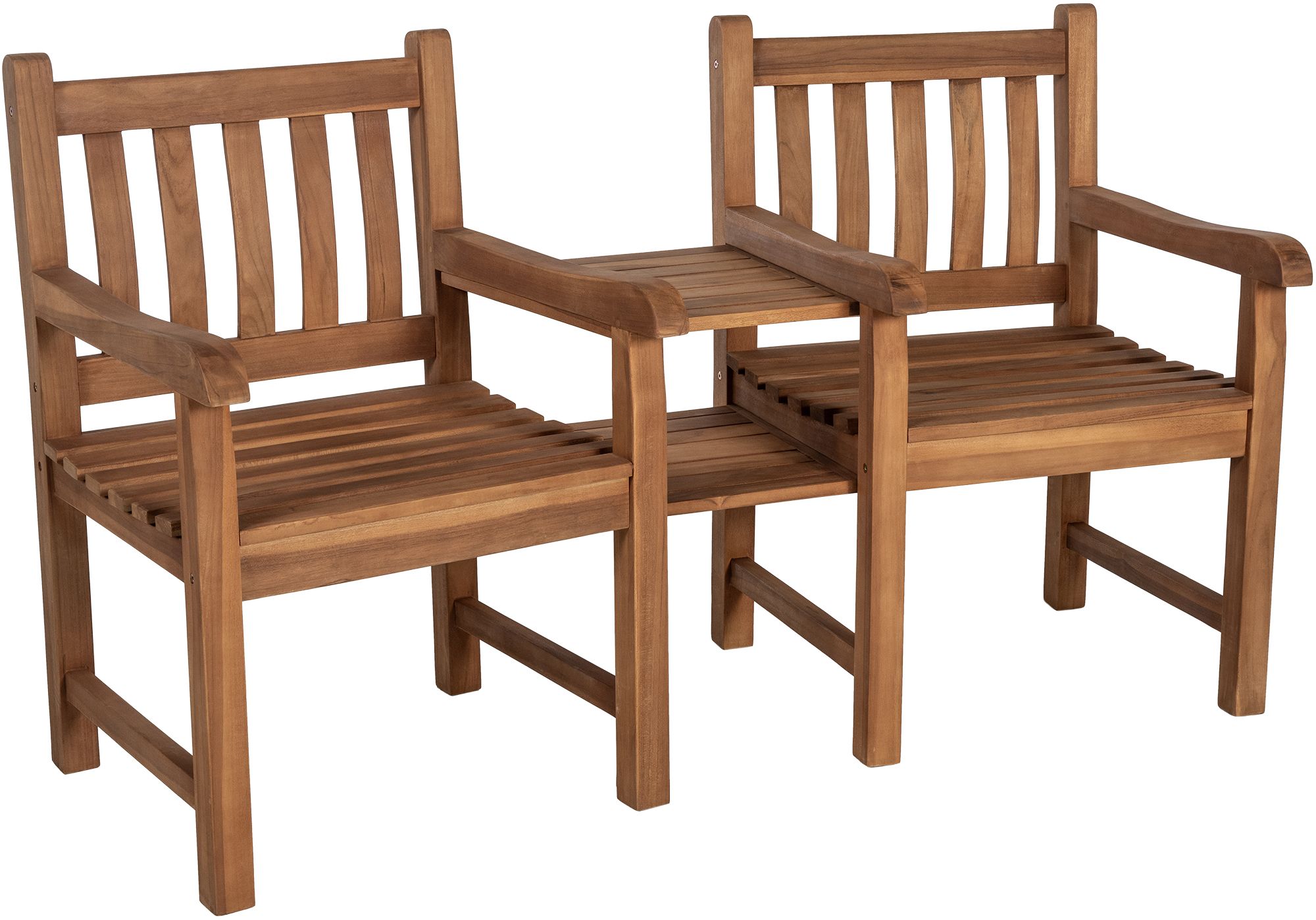 Lavice Briony se stolem - teak