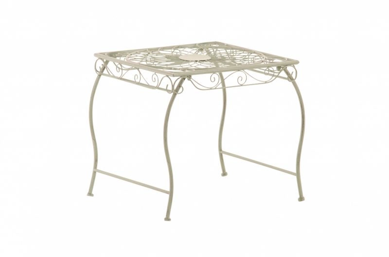 Kovový stůl GS3438892 - Zelená antik