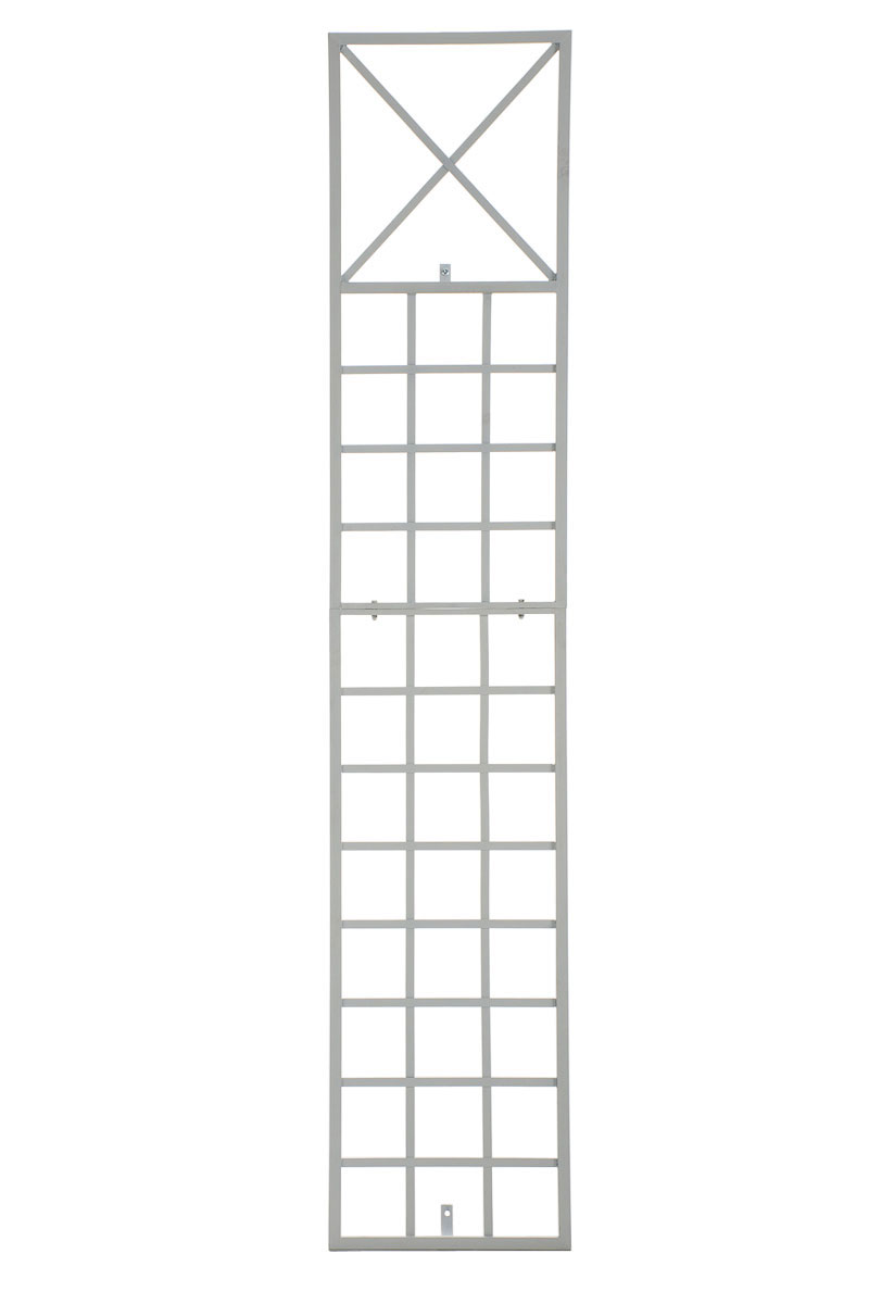 Mřížka na popínavé rostliny Trigo - 198 x 40 cm - Bílá
