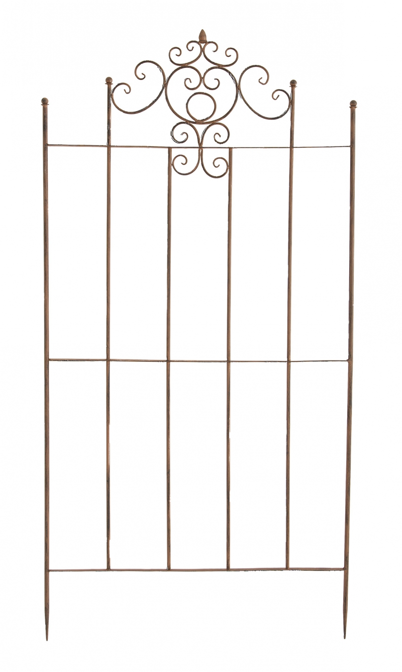 Mřížka na popínavé rostliny Paula - 180 x 85,5 cm - Hnědá antik