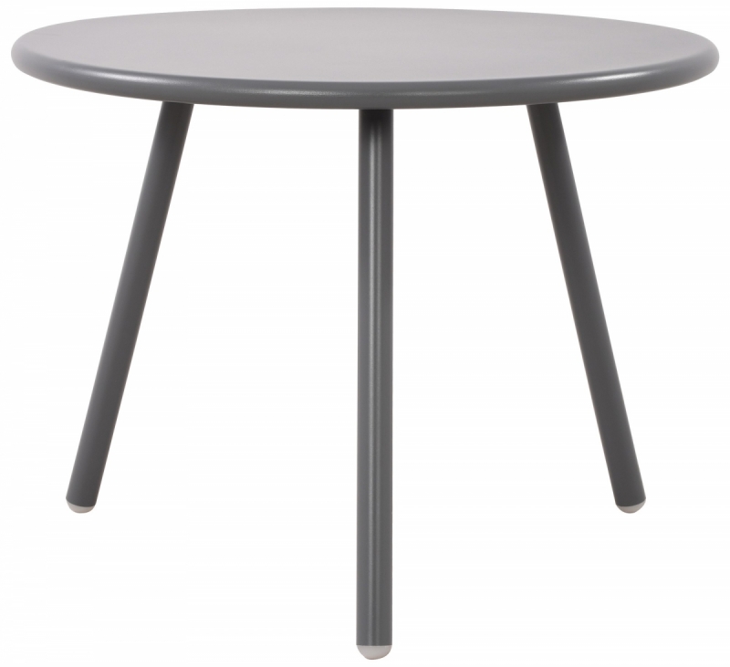 Konferenční stolek Minot - v45 x Ø60 cm - Tmavě šedá