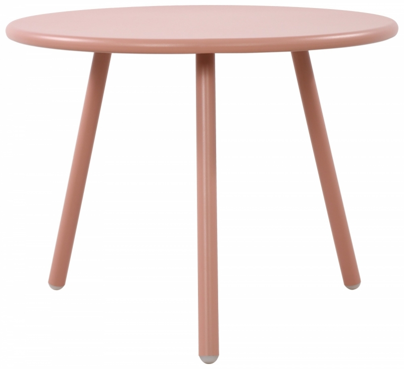 Konferenční stolek Minot - v45 x Ø60 cm - Růžová