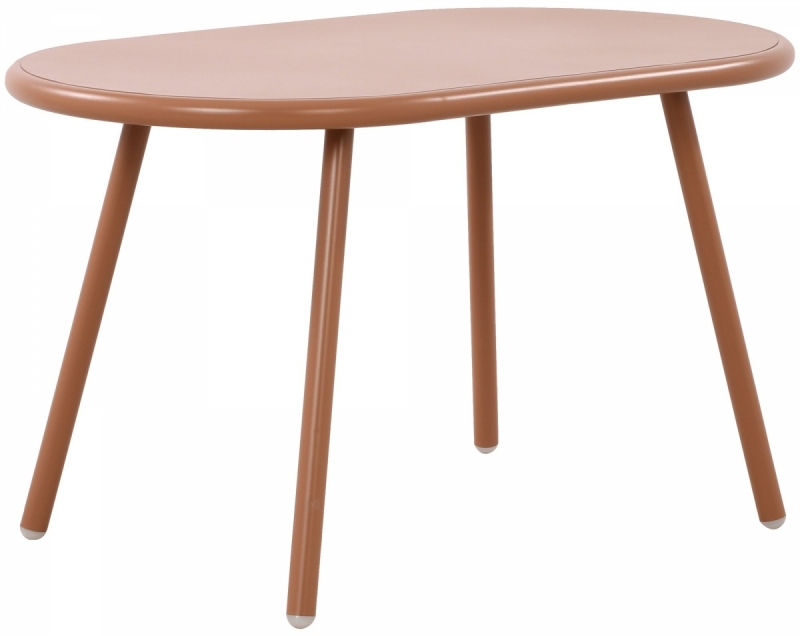 Konferenční stolek Velva - v45 x 80 x 45 cm - Terracotta