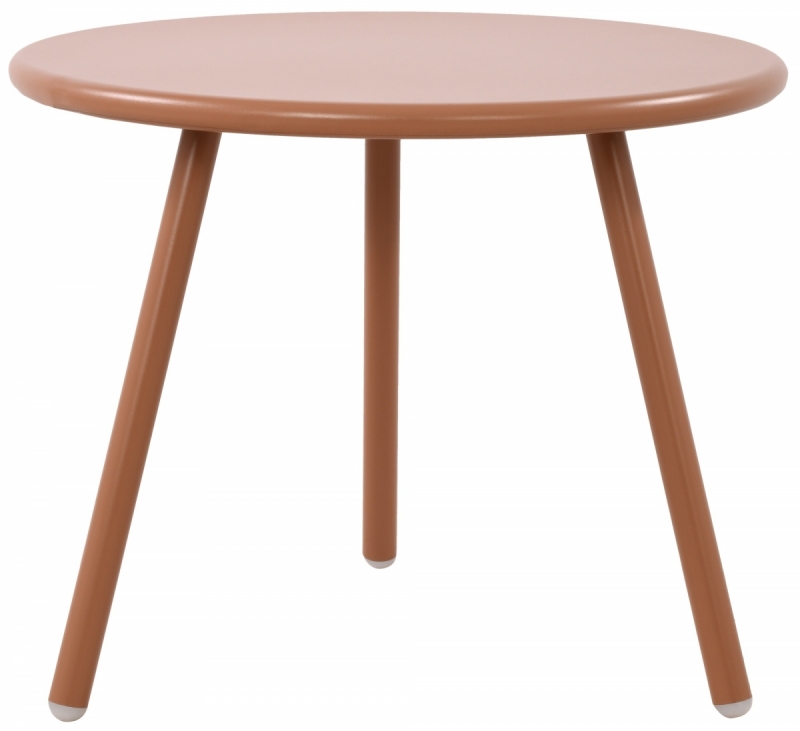 Konferenční stolek Berea - v40 x Ø50 cm - Terracotta