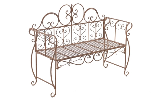 Zahradní lavička GS11173499 - Hnědá antik