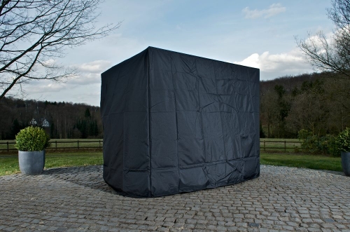 Obal na zahradní nábytek, ochranná plachta 180x150x180, černá