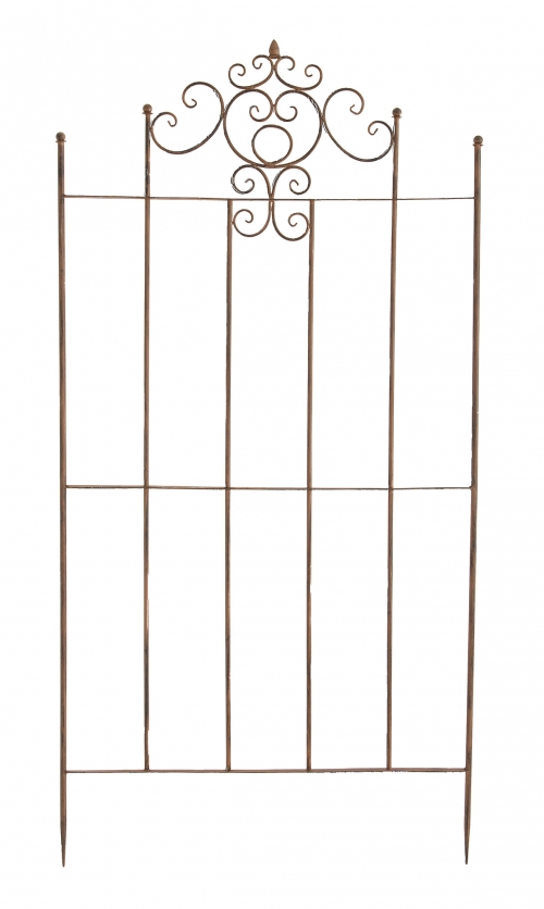 Mřížka na popínavé rostliny Paula - 180 x 85,5 cm - Hnědá antik