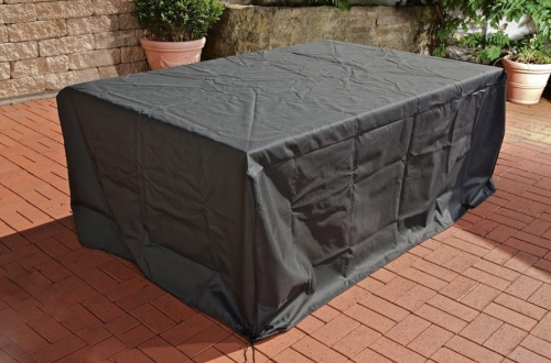 Obal na zahradní nábytek, ochranná plachta 360x170x90, černá