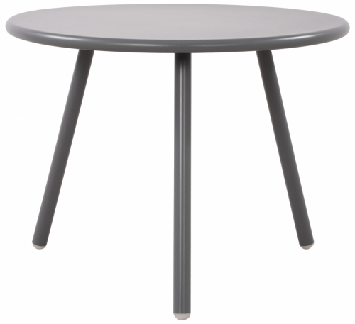 Konferenční stolek Minot - v45 x Ø60 cm - Tmavě šedá