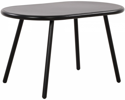 Konferenční stolek Velva - v45 x 80 x 45 cm - Černá