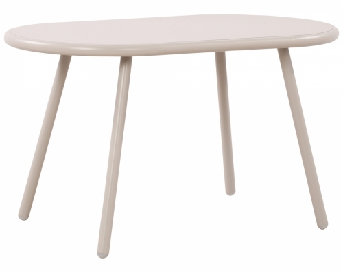 Konferenční stolek Velva - v45 x 80 x 45 cm - Světle šedá