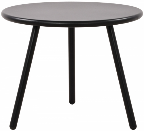 Konferenční stolek Berea - v40 x Ø50 cm - Černá