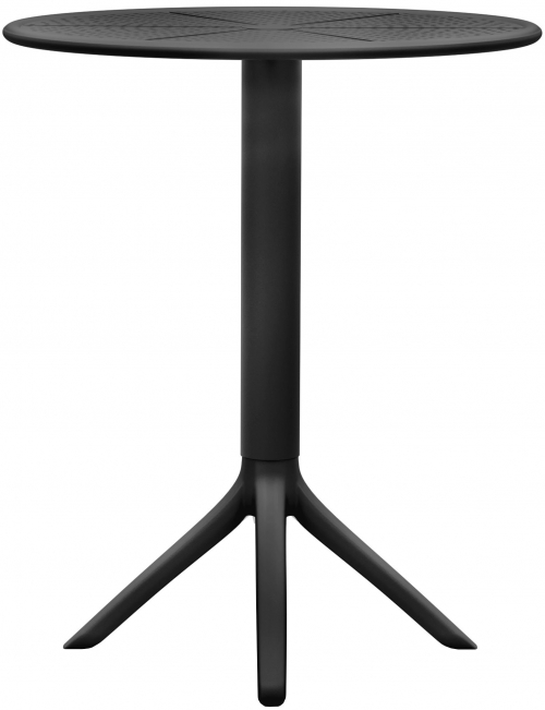 Kulatý stůl Lacota 60 cm - černá