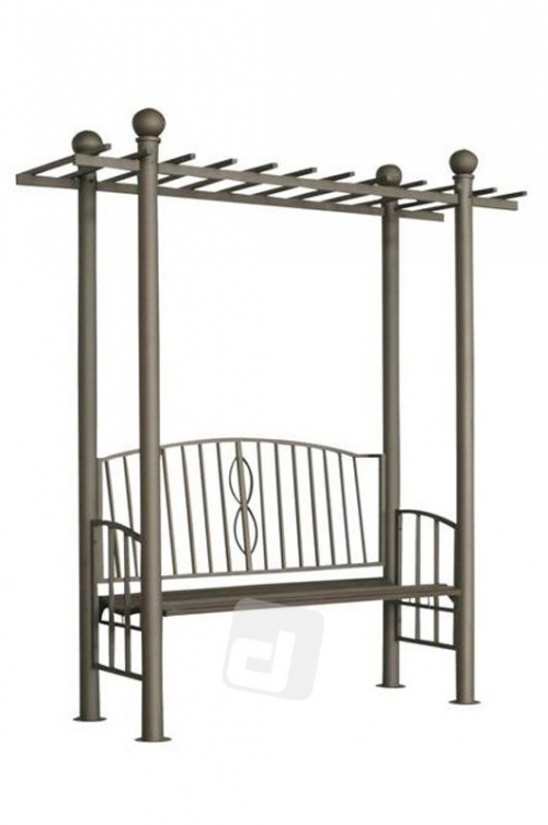 Oblouk na růže Garden s lavičkou