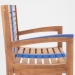 Zahradní lavice  Halden ~ dřevo teak,120 cm