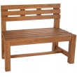 Houpací lavice Augusta dřevo - teak 120 cm