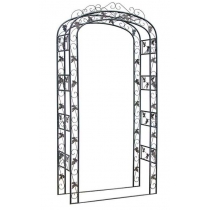 Oblouk na růže Grape  - Černá