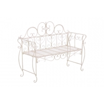 Zahradní lavička GS11173499 - Krémová antik