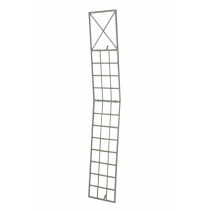 Mřížka na popínavé rostliny Trigo - 198 x 40 cm - Zelená antik