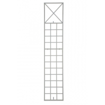 Mřížka na popínavé rostliny Trigo - 198 x 40 cm - Bílá