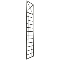 Mřížka na popínavé rostliny Trigo - 198 x 40 cm - Bronzová