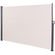 Boční markíza Lovington - 180 x 350 cm, hliník - Krémová