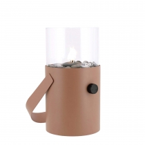 Plynová lucerna COSI Cosiscoop Original, kov terra - Ø16 x výška 30 cm