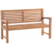Zahradní lavice  Halden Teak- dřevo teak,150 cm